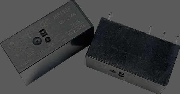 Реле электромагнитное 24VDC HONGFA 2 переключающие группы 8A/250V HF115F/024-2Z4A