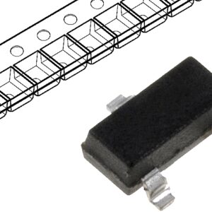 BZX84-C10 Стабилитрон 10V 0.5W SOT23-3