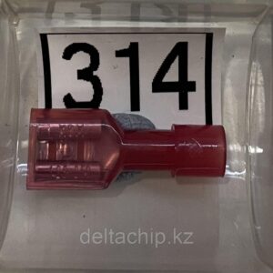 WT314 (311) Разъем плоский изолир РПИ-М(Н) 1,25-7-0,8 ИЛИ 1,25-(6,3)