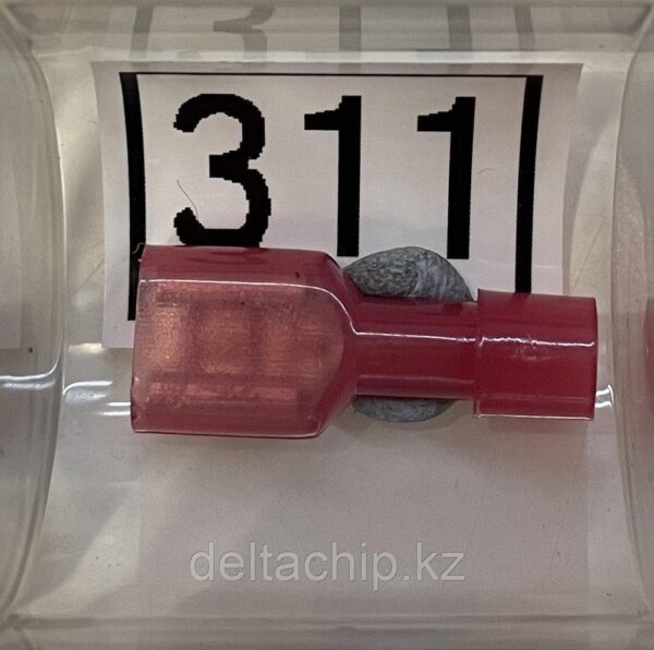 WT311 Разъем плоский изолир РПИ-М(Н) 1,25-7-0,8 ИЛИ 1,25-(6,3)