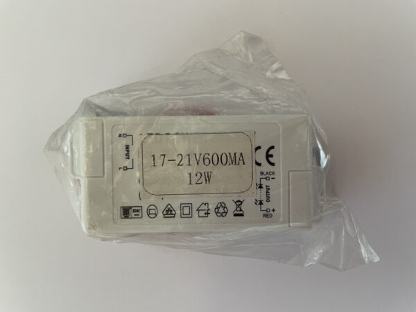 Led driver 12W  17-21V  600mah
