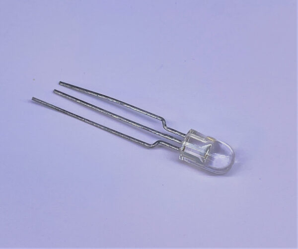 Led Y16  FLAT 5MM желтый (овальный 3 ноги) светодиод