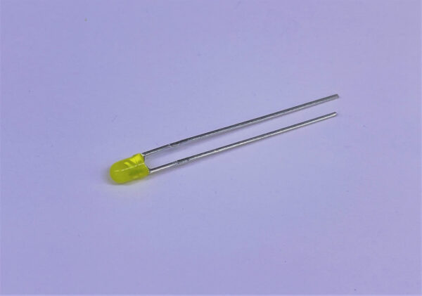 Led Y2  3MM желтый матовый светодиод