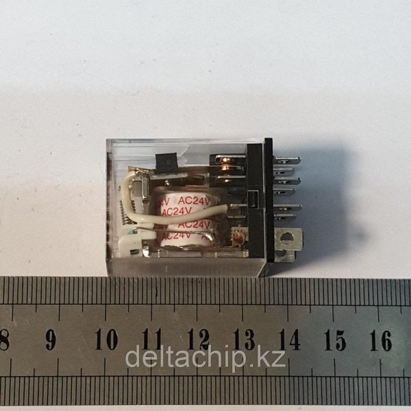Реле 24VDC 2 группы контактов 10A 13F-2 (SCL) HHC68A-2Z — изображение 2