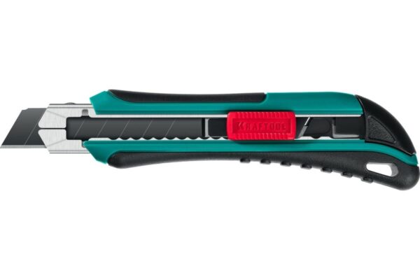 Нож AK-18  с сегментированным лезвием KRAFTOOL Uni 18мм, (09193)