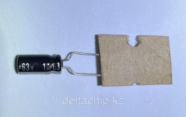 Конденсаторы алюминиевые электролитические 1UF 63V 105C 2000H 5.0X11.0