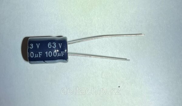 Конденсаторы алюминиевые электролитические 100MF 63V 105C 2000H 8.0X14.0