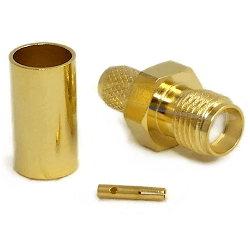 Разъем: SMA-C58J gold
