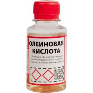 Олеиновая кислота, смазочно-охлаждающая, Масло для заточки ножей, цепей, металла, флюс паяльный свин