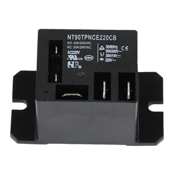 NT90TP-N-C-E-AC220V-S-B Реле электромагнитное 220VAC 1 переключающая группа 40A