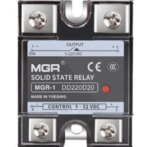 MGR-1 DD220D25 Реле твердотельное однофазное 5-220VDC 25A con 3-32V
