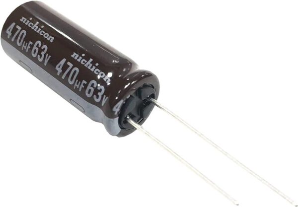 Конденсатор электролитический NICHICON 470MF 63V 105C