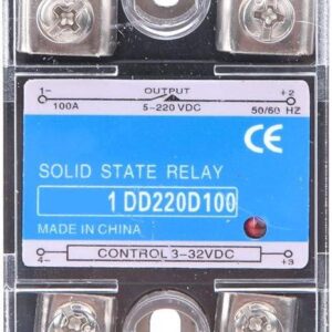 MGR-1 DD220D100 Реле твердотельное однофазное 5-220VDC 100A con 3-32V