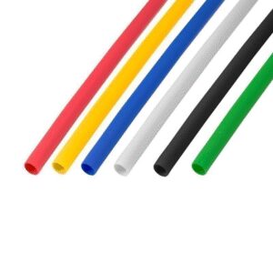Термоусаживаемые трубки REXANT 8,0/4,0 мм, набор пять цветов, упаковка 50 шт. по 1 м