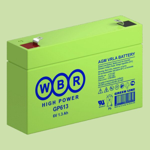 WBR GP613 (97*25*52мм) Аккумулятор — изображение 2