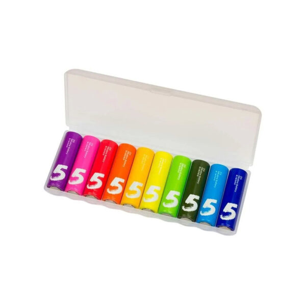 Батарейки, Xiaomi, AA Rainbow Batteries (1 шт),