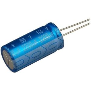 Конденсаторы алюминиевые электролитические 2200UF 63V 105C JRB1J222M07501800350000B