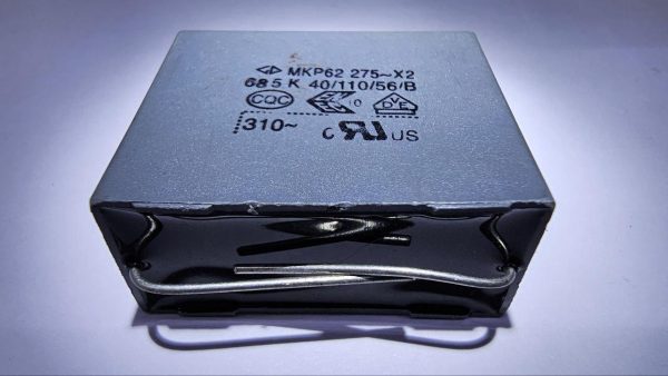 6.8MF 275V пленочный конденсатор — изображение 2