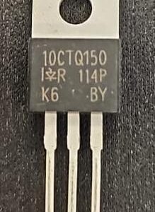 10CTQ150 Диод Шоттки 150V 10A (2х5A) общий катод TO-220AB