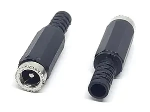 Разъем питания DC папа под пайку на кабель 2A D5.5X2.1MM