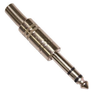 SZC-0055/6.3 mm stereo Aудио разъем Jack 6.3mm stereo папа на кабель