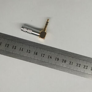Коннектор Jack 3.5mm stereo угловой