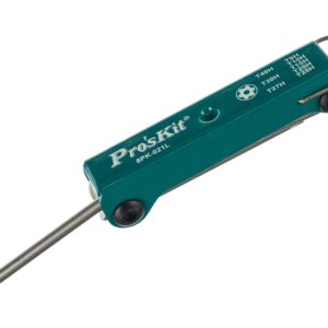 8PK-021L Набор торцевых ключей (T9H,T10H,T15H,T20H,T25H,T27H,Т30Н,Т40Н) ProsKit