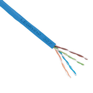 Кабель сетевой, Legrand, 032754, Cat.6, U/UTP, 4x2x1/0.56мм, LSZH, 305 м/б (Огнеупорный, Отличается