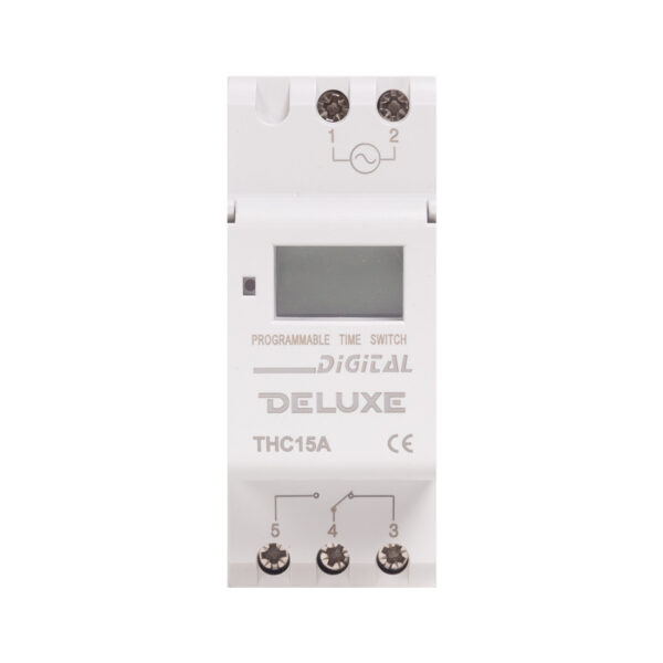Таймер цифровой, Deluxe, THC15A AC 220V, недельный, (аналог ТЭ-15) — изображение 2