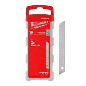 4932480107 Лезвие для ножа 18мм 10шт Milwaukee