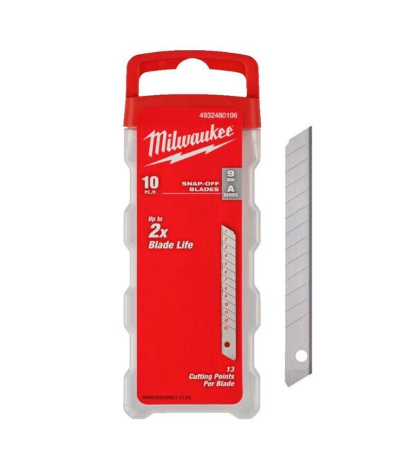 4932480107 Лезвие для ножа 18мм 10шт Milwaukee