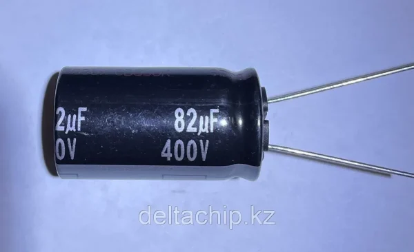 Конденсатор электролитический 82MF 400V 105C