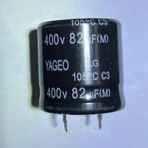 LG400M0082BPF-2525(400V82uF/25*25/105 C) Конденсаторы Snap-in
