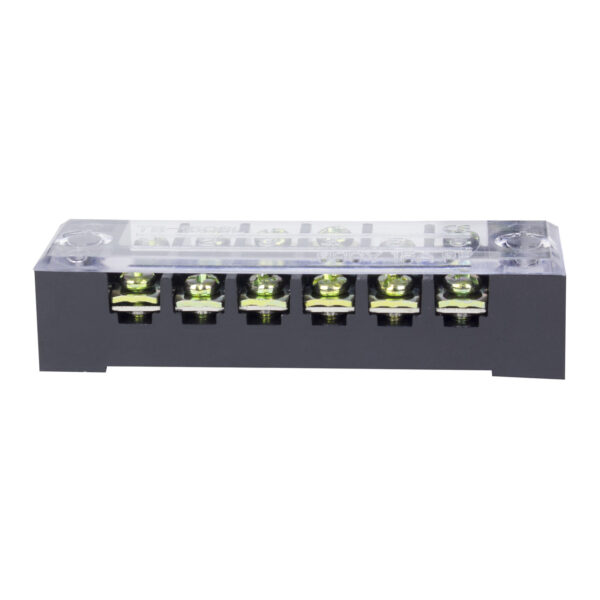 Колодка клеммная карболитовая, Deluxe, TB - 2506 (25A 6P)