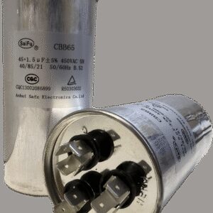 КОНДЕНСАТОР CBB65 45UF+1.5UF 450V(SAIFU)
