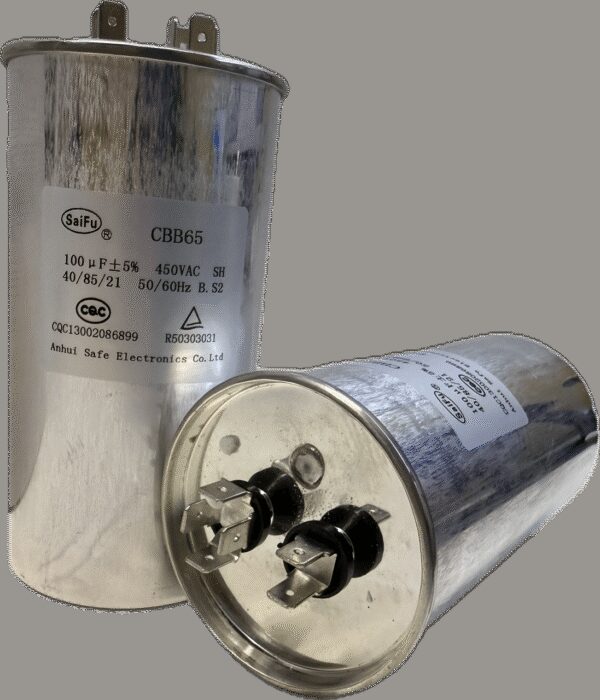 КОНДЕНСАТОР CBB65 100UF 450V(SAIFU)