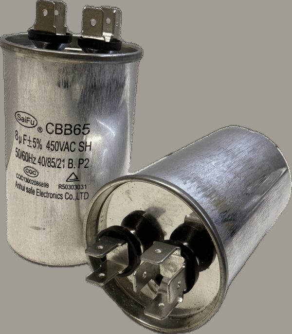 КОНДЕНСАТОР CBB65 8UF 450V(SAIFU)