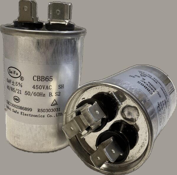 КОНДЕНСАТОР CBB65 6UF 450V(SAIFU)
