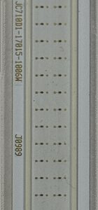 Led YC 170x15mm RED  7W 8-9V 450mah  светодиод