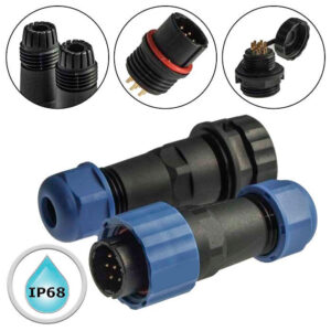 SZC-16 7P-F-M Разъем питания 7pin 220V 5A IP68
