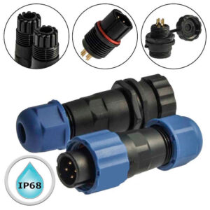 SZC-13 4P-F-M Разъем питания 4pin 220v 5A IP68