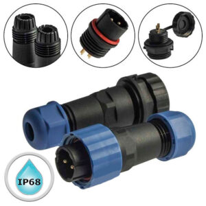 SZC-16 2P-F-M Разъем питания 2pin 220V 5A IP68
