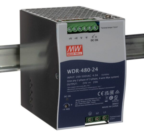 WDR-480-24MW Преобразователи статические