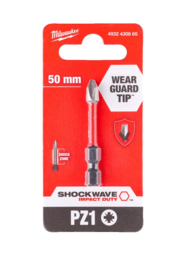 4932430865 Насадка Shockwave IMPACT DUTY PZ2 X 50 мм Milwaukee — изображение 2