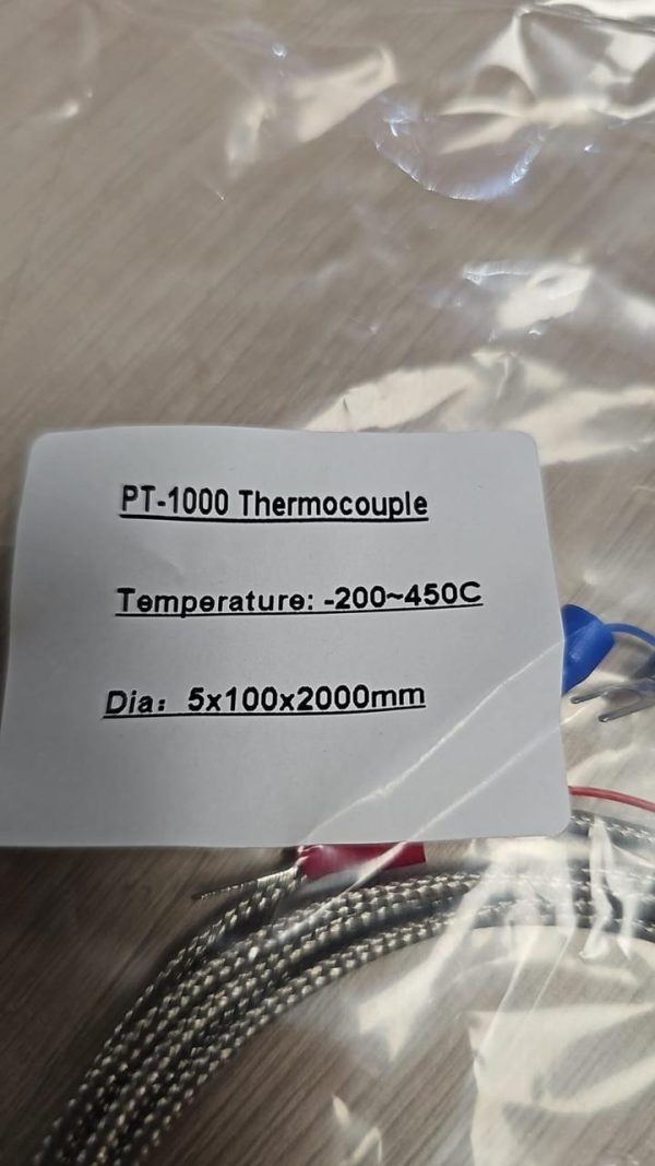 ТЕРМОПАРА PT-1000-200~450C ДИАМЕТР5X100X2000MM — изображение 2