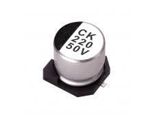 Конденсатор 220MF 50V SMD 1D D9.83XL10.34mm 20%