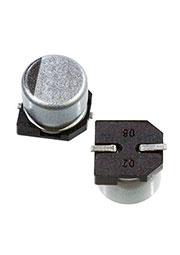 Конденсатор 330MF 50V SMD HFT392 D10.24XL10.16mm 20%