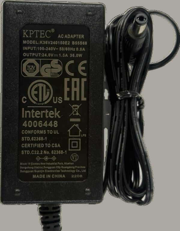 K36V240150E2 B55S68 KPTEC Преобразователи статические — изображение 2